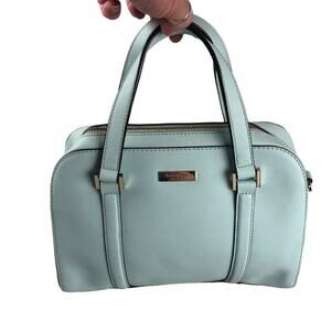 Kate spade cool minty blue purse